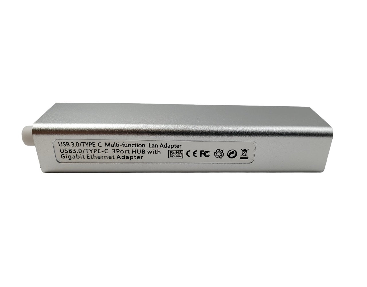 4-in-1 USB C Hub with 3 USB-A Ports & Ethernet Adapter - Perfect for MacBook, Laptop, and Office Workstations