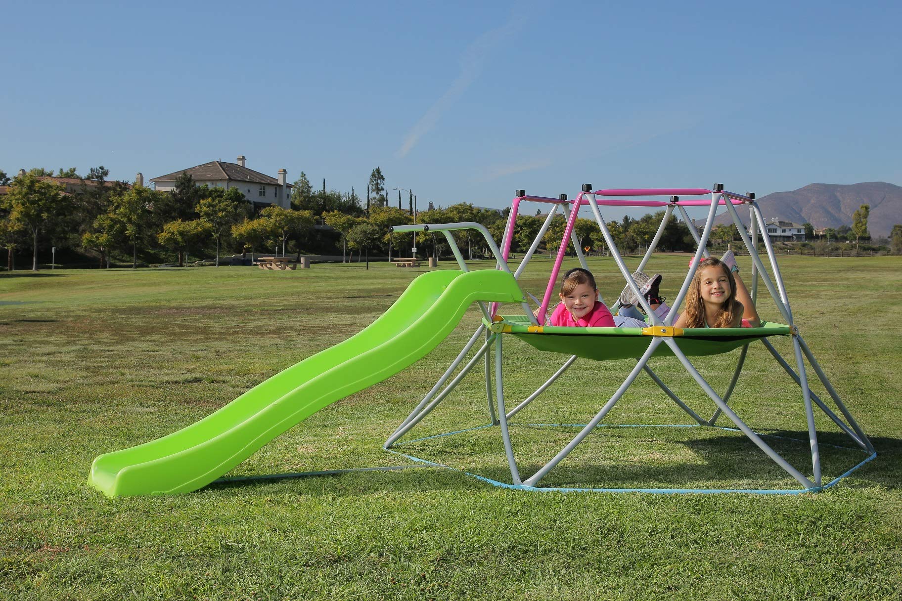 Outdoor Climbing Dome for Kids Ages 4-12 | Durable Jungle Gym Play Equipment | Backyard Playground Climber for Active Outdoor Play & Adventure