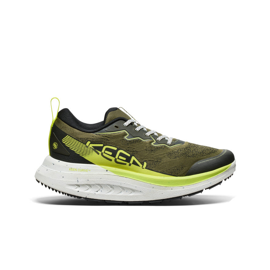 Men's WK400 II Walking Shoes - Comfortable & Lightweight Sneakers for Men | Winter Moss/Evening Primrose | Perfect for Walking, Jogging & Everyday Wear