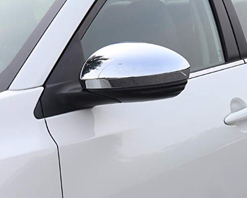 2-Piece Chrome Car Rearview Mirror Covers for 2020-2023 Nissan Sentra - Exterior Mirror Trim Accessories (Perfect for Car Detailing & Customization)