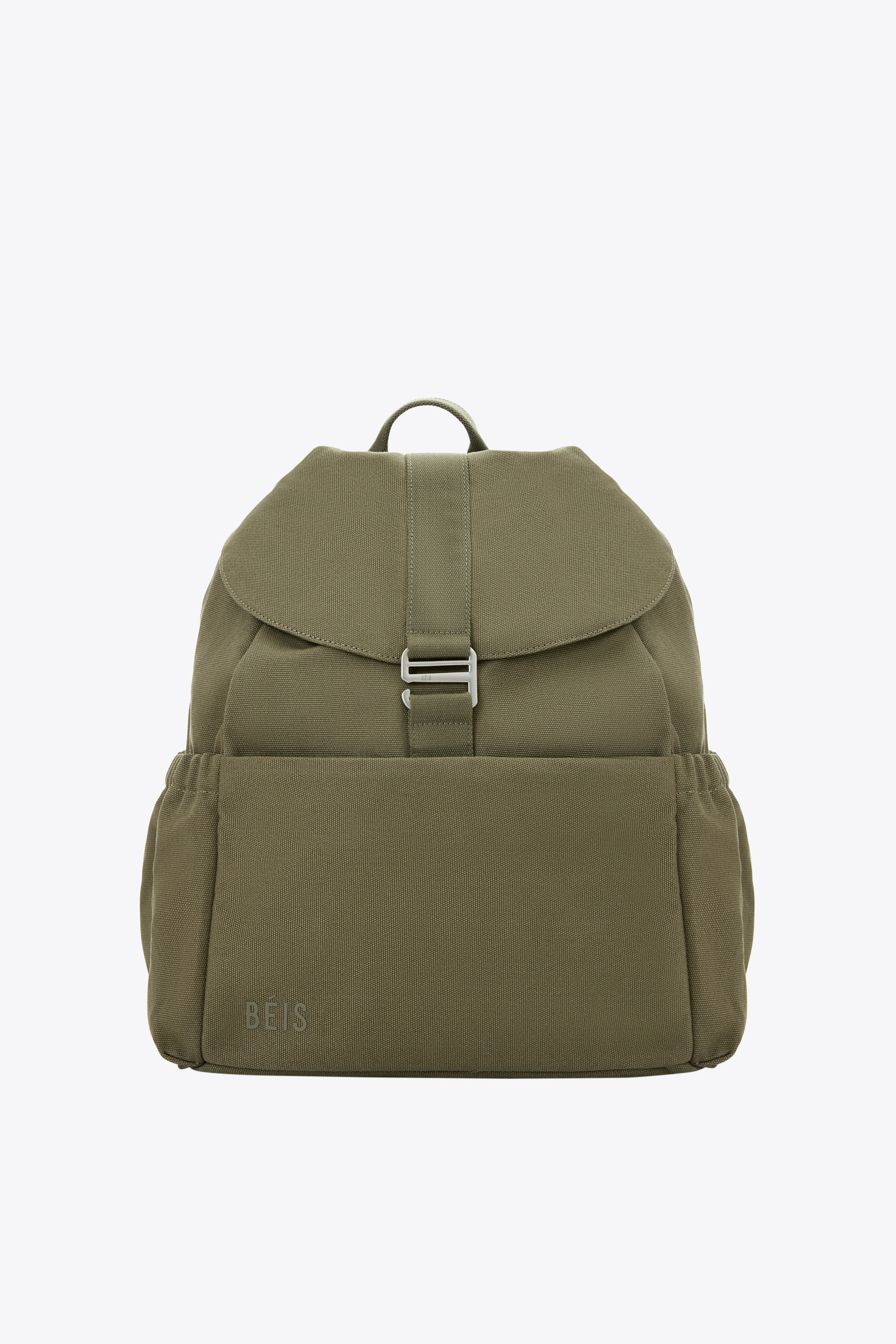 Durable Olive Green Rucksack Backpack for Hiking, Travel & Outdoor Adventures | Waterproof & Lightweight