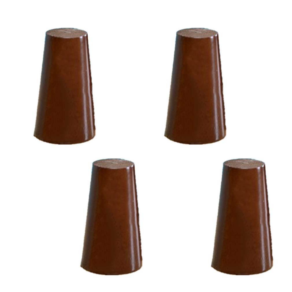 Modern Wooden Furniture Legs for Couch, TV Stand, Table, Bed & Cabinet - Replacement Feet for Chairs, Stools & Desks (4Pcs, 5-50cm) - Perfect for Living Room, Bedroom & Kitchen Furniture Upgrades