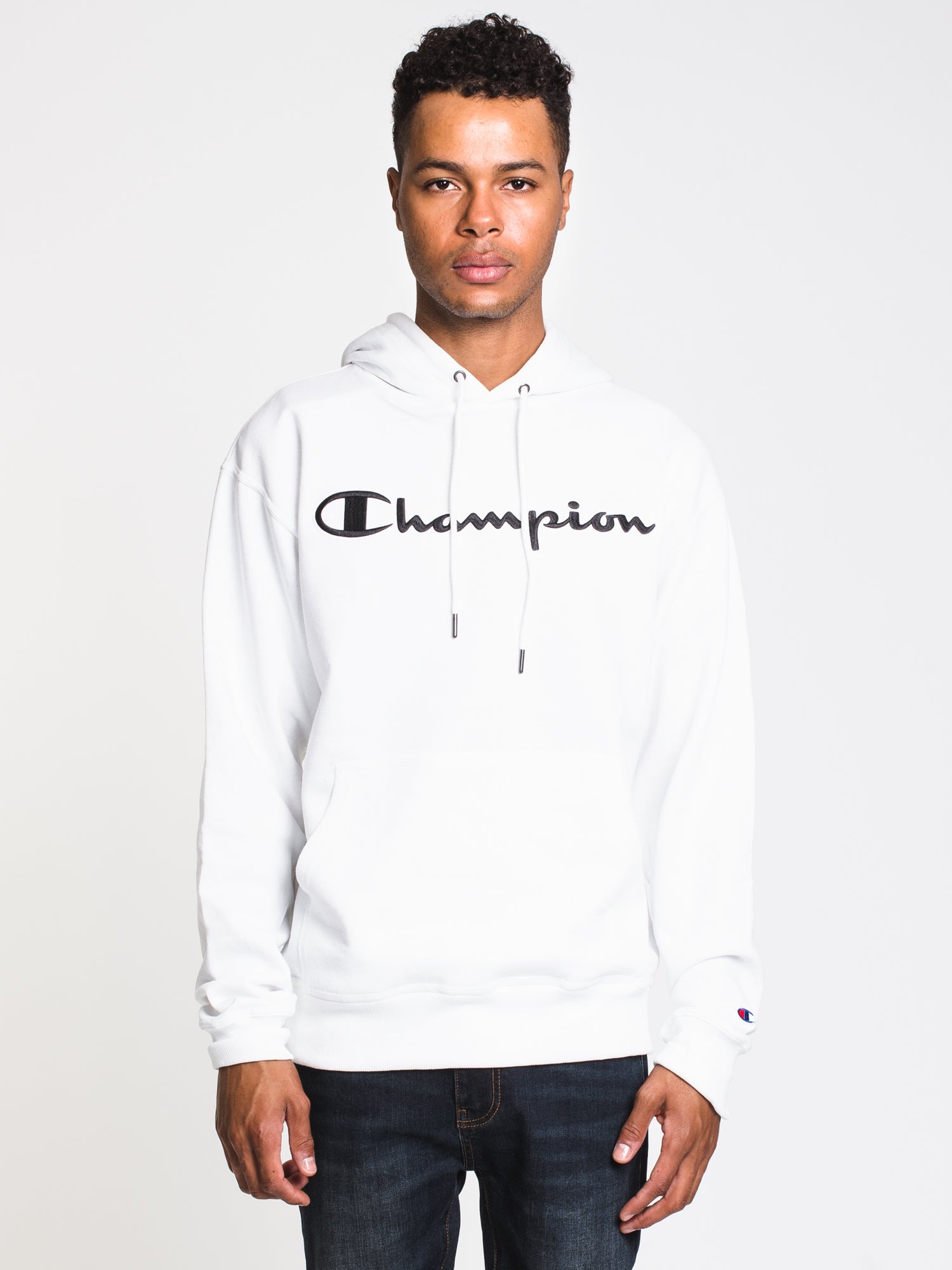 Champion Powerblend Pullover Hoodie - Soft & Comfortable Fleece Sweatshirt for Men & Women | Perfect for Gym, Casual Wear & Outdoor Activities