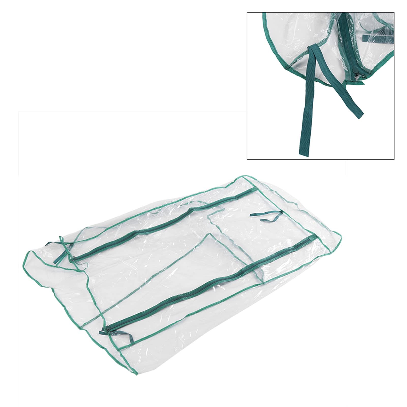 Portable PVC Greenhouse Tent - Mini Warm Plant Cover for Indoor & Outdoor Gardening, Waterproof Flower & Vegetable Protection (Without Iron Stand) | Perfect for Seedlings, Herbs & Winter Plant Care