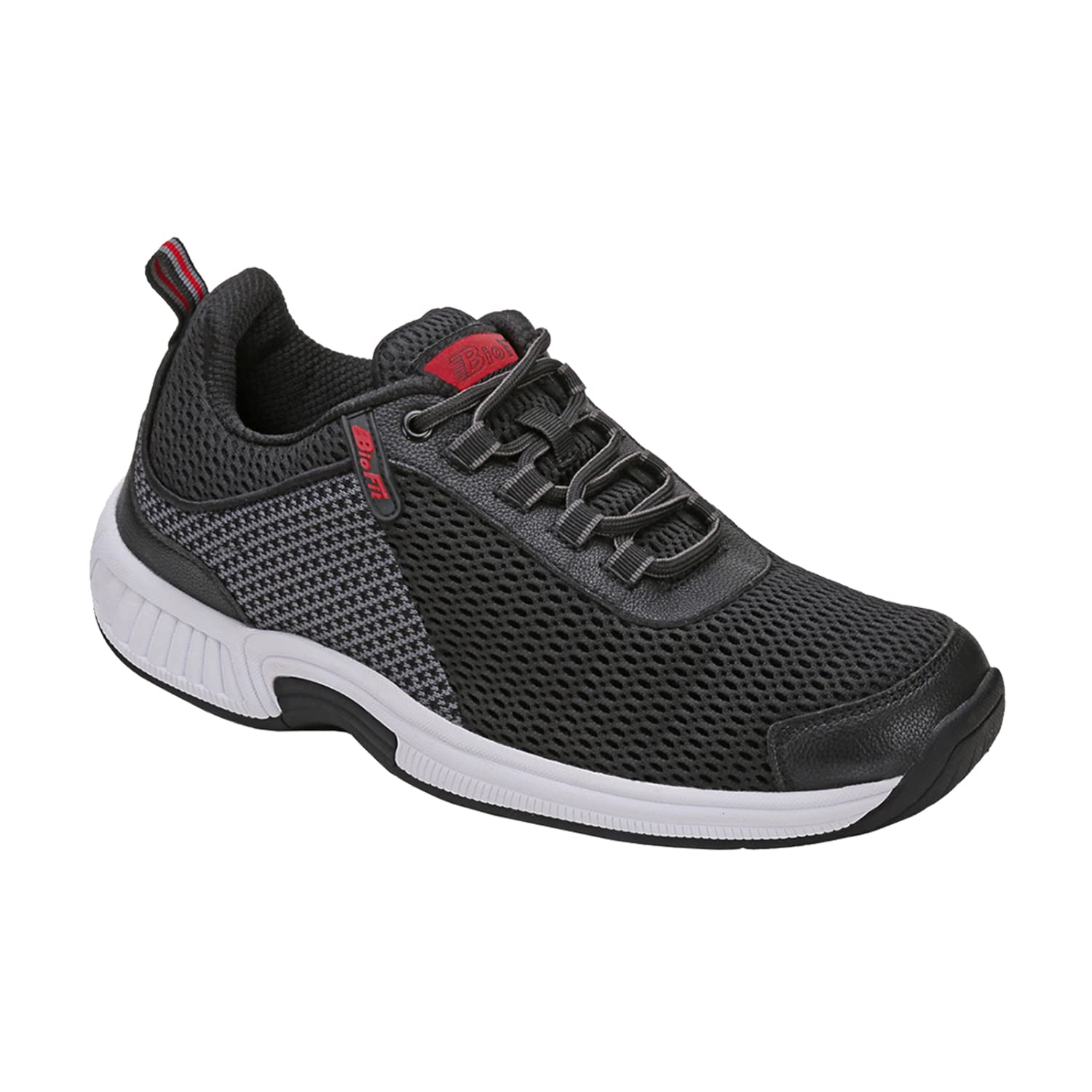 Orthofeet Men's Therapeutic Walking Shoes for Plantar Fasciitis & Heel Pain Relief - Arch Support, Cushioned Ergonomic Sole, Wide Width Options - Perfect for Work, Walking & Daily Comfort