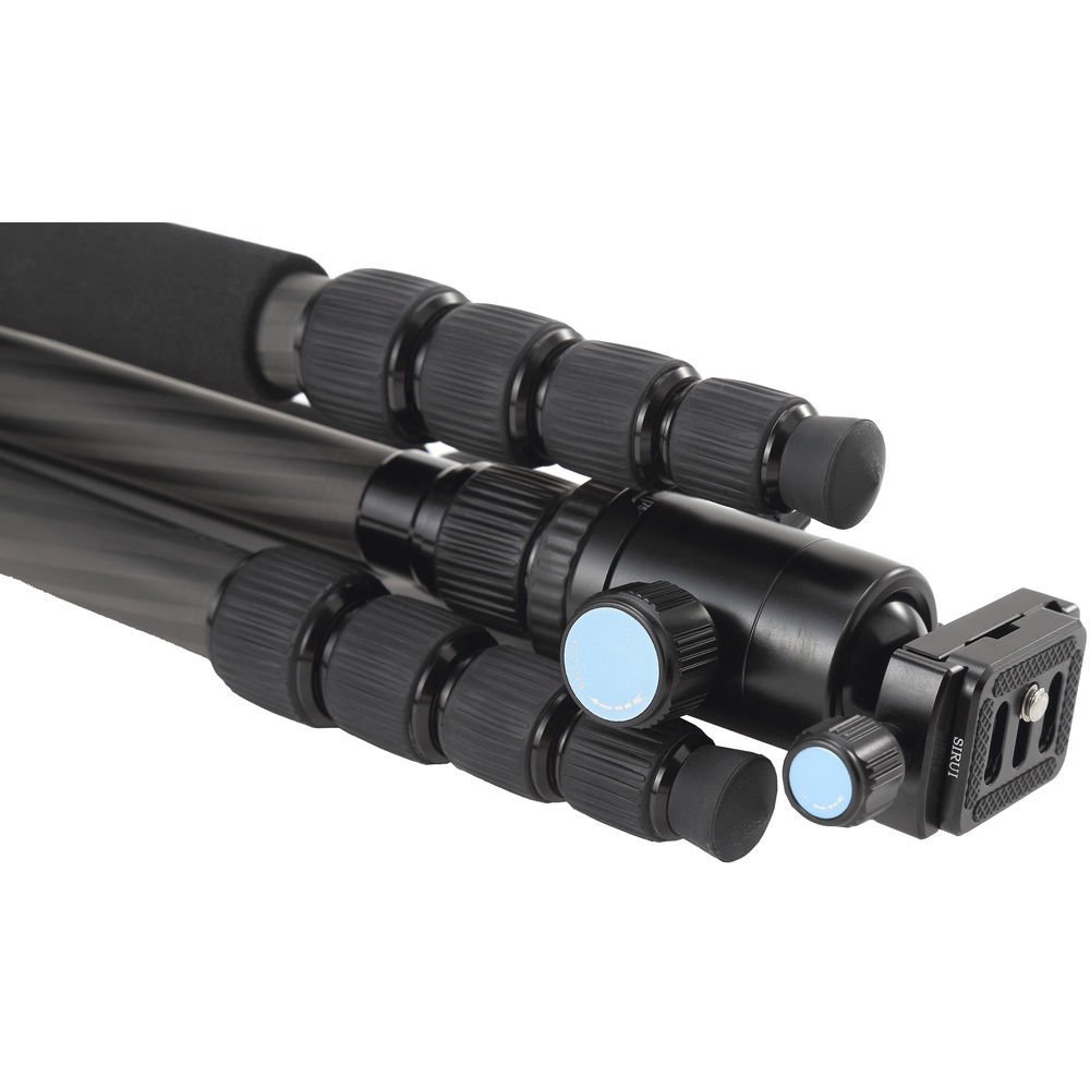 Sirui T-025x Carbon Fiber Tripod with C-10 Ball Head - Ultra Lightweight Travel Tripod for DSLR & Mirrorless Cameras - Perfect for Hiking, Vlogging & Outdoor Photography