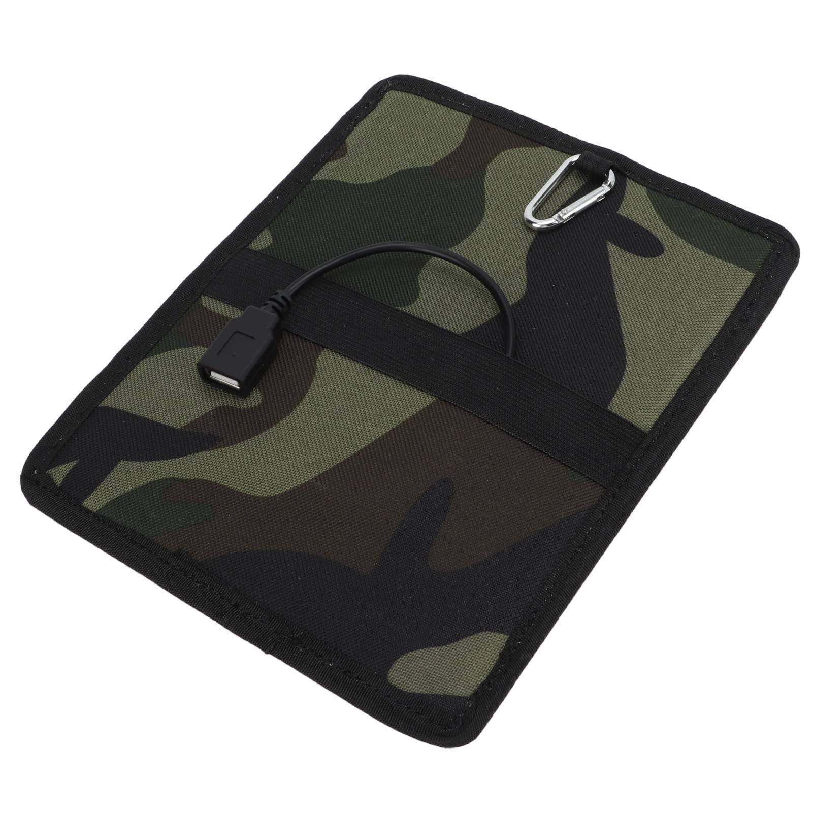 High Efficiency Army Green Monocrystalline Solar Panel - Portable Outdoor Charger for Phones, Camping, Hiking & Emergency Power Supply