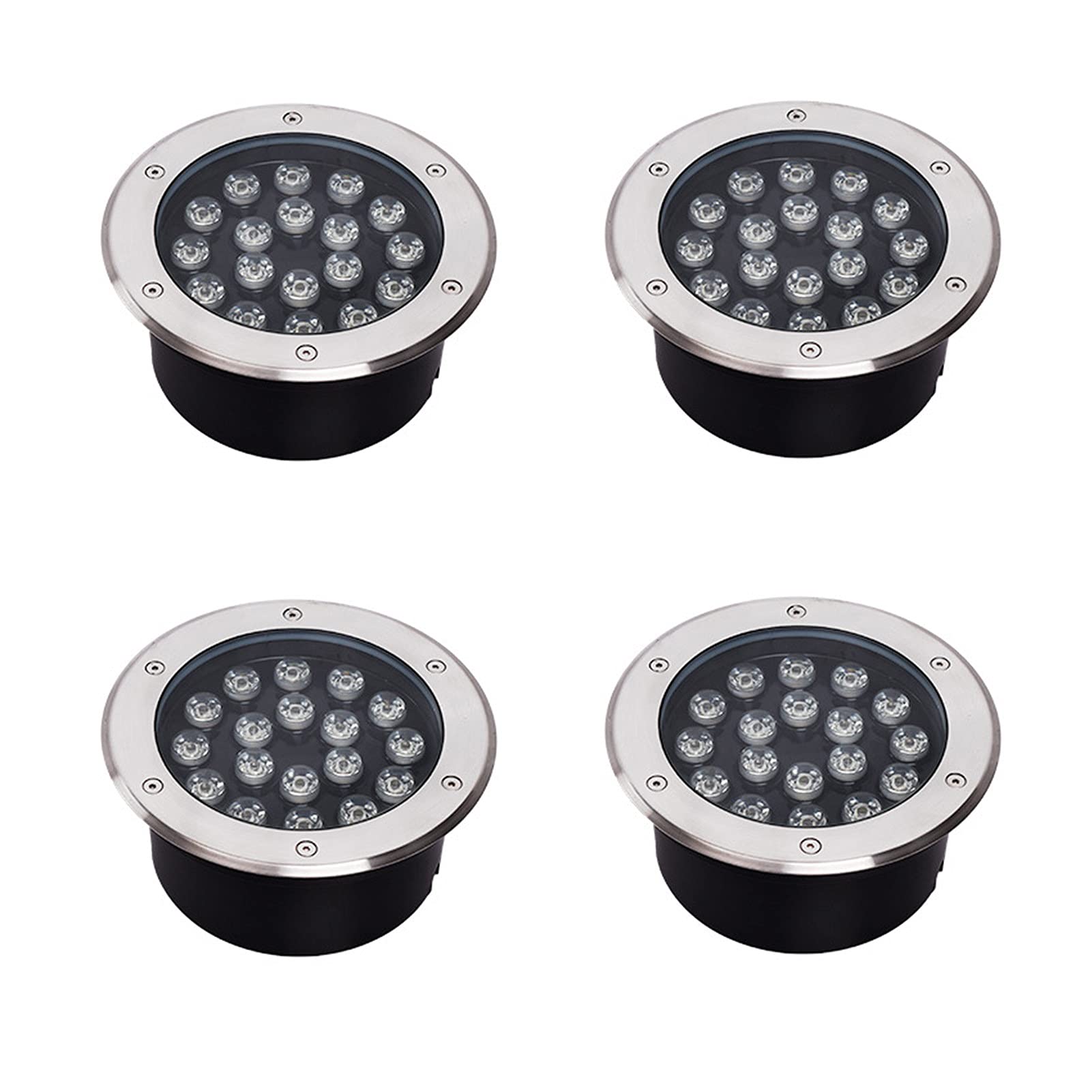 ALGWXQ IP68 Waterproof Stainless Steel Underwater Pond Lights - 9W Blue LED for Pools, Fountains, Gardens - Outdoor Landscape Lighting for Parks, Swimming Pools & Water Features