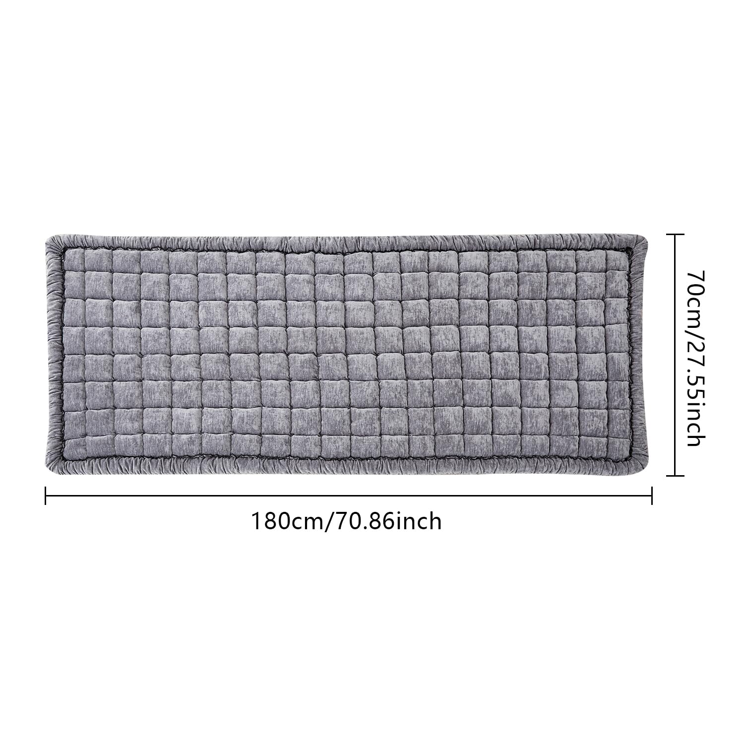 Premium Washable Dog Couch Cover Protector - Heavy Duty Non-Slip Pet Sofa Cover for Large Dogs (27.6