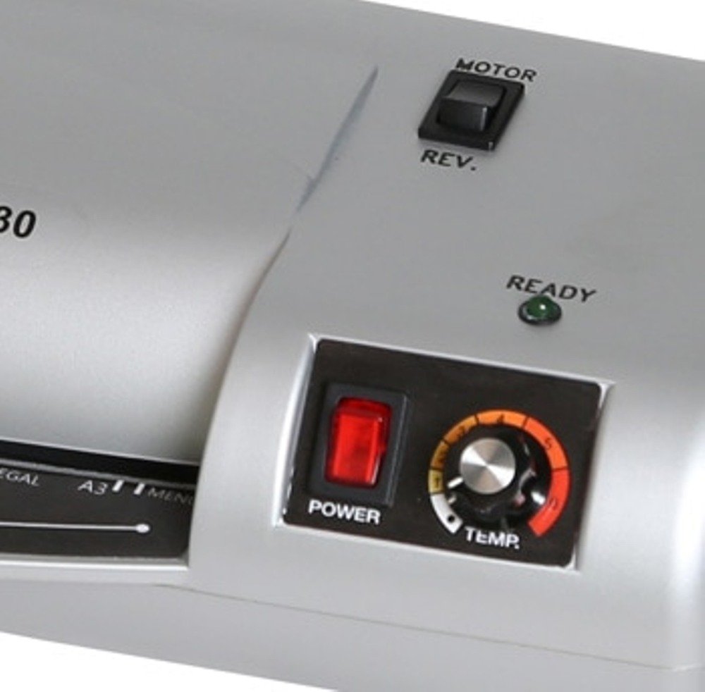 SM330 Thermal Pouch Laminator with Rigid Plastic Components & High-Impact Body - 3-5 Minute Preheat, 3-Position Heater Switch & Enhanced Motor Drive - Perfect for Home Office, School Projects & Document Protection
