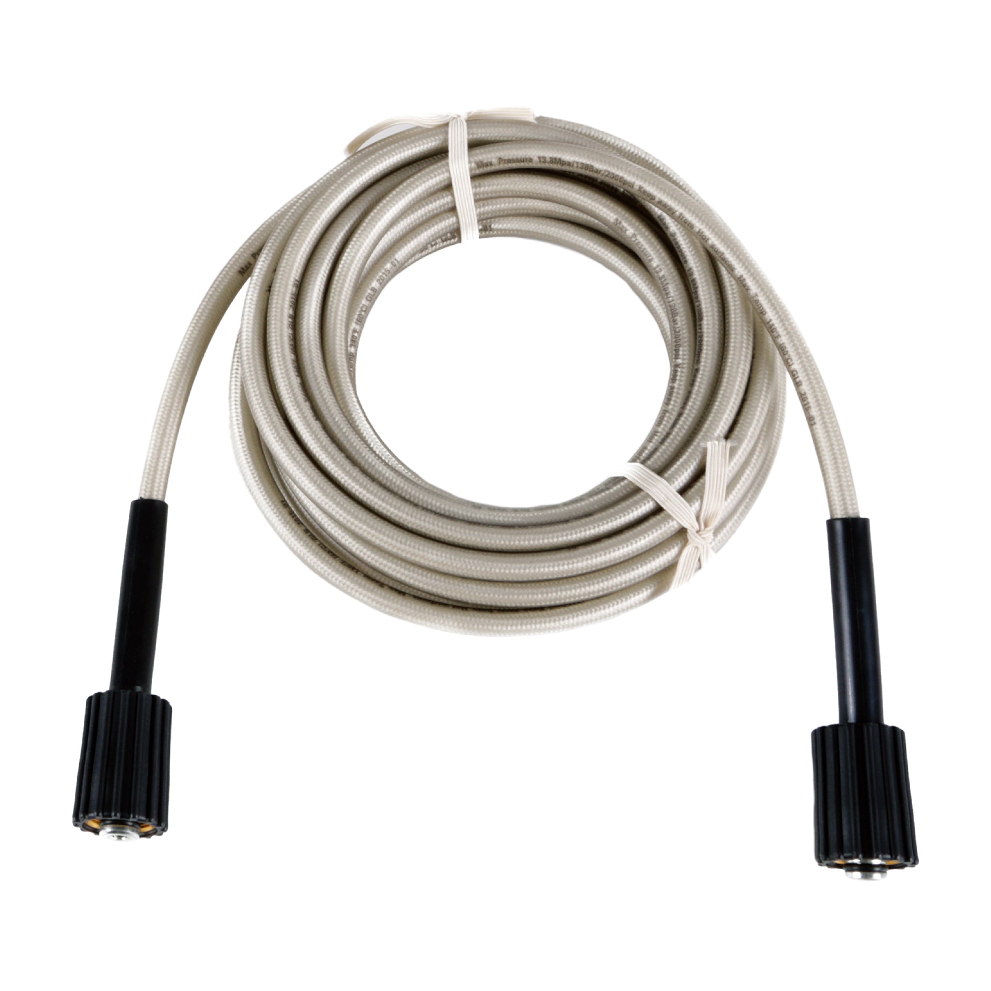2000 PSI 25 ft High Pressure Washer Hose - Heavy Duty Reinforced for Power Washing, Car Cleaning, and Outdoor Cleaning Tasks