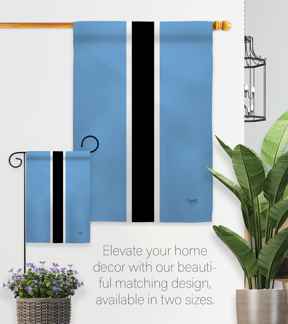 Botswana National Flag Set 28