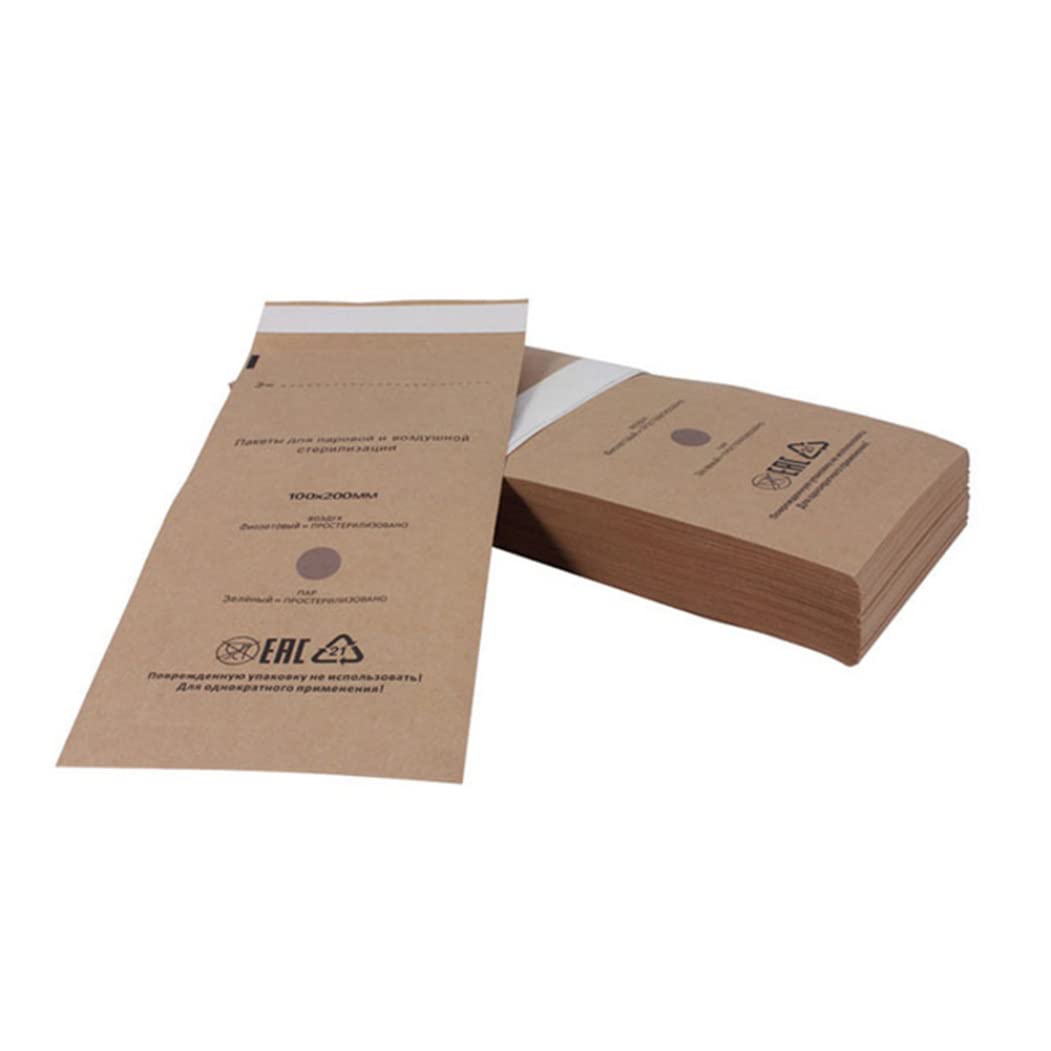 Disposable Microwave Sterilizer Bags for Nail Tools & Gel Equipment | Reusable Sterilization Pouches for Cosmetic Accessories | Perfect for Salon, Spa & Home Use