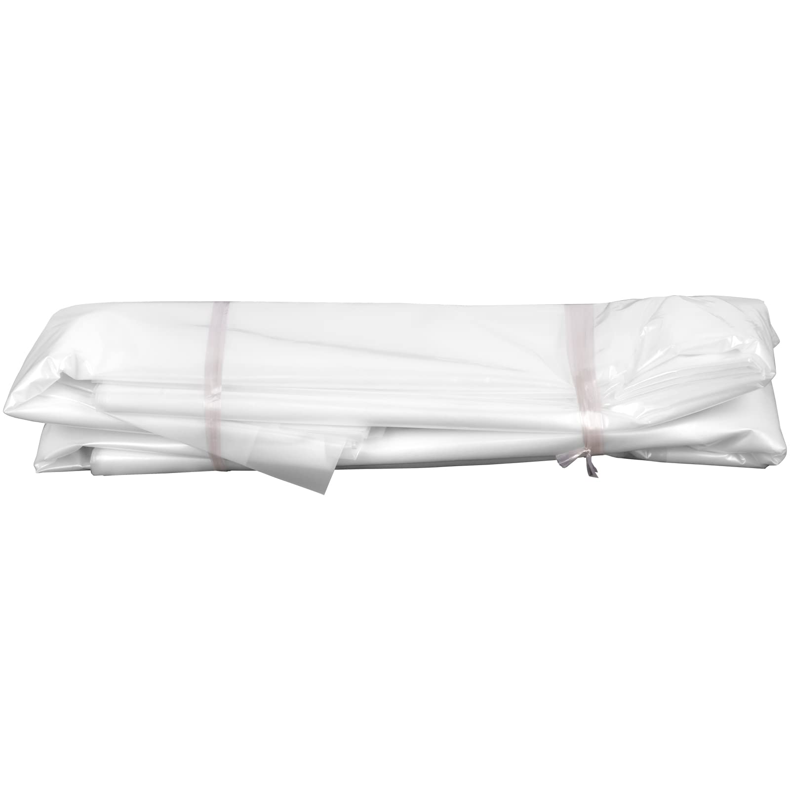 Happybuy 12x28 ft Greenhouse Plastic Film - 6 Mil Thick UV Resistant Polyethylene Cover for Plant Protection & Temperature Control - Ideal for Backyard Gardens, Plant Nurseries, and DIY Greenhouses