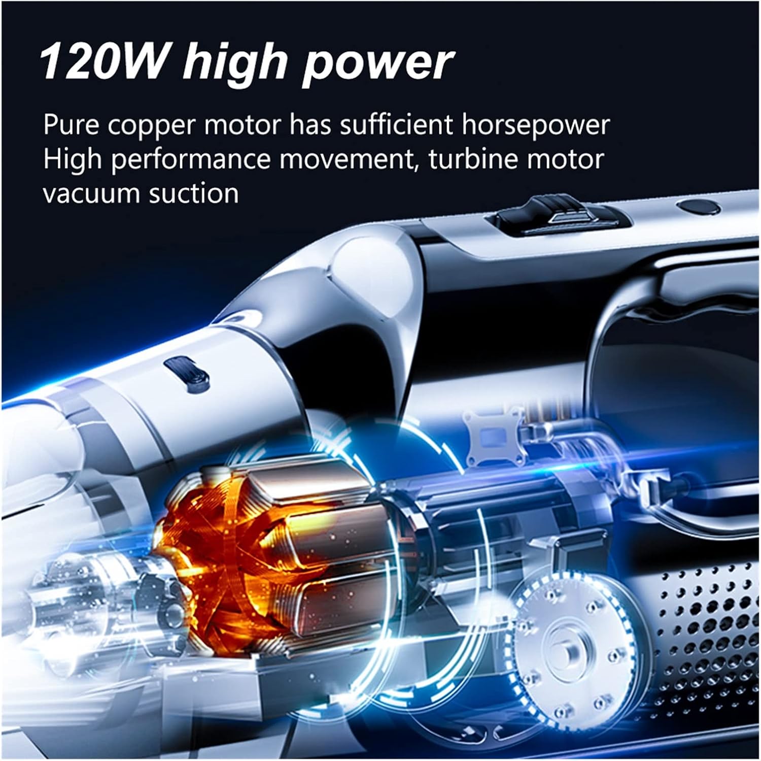 Milex Air O Vac 5-in-1 Wet/Dry Vacuum Cleaner with Air Pump, LED Emergency Light & LCD Display - Portable for Home, Car, Camping and Emergency Power Outages