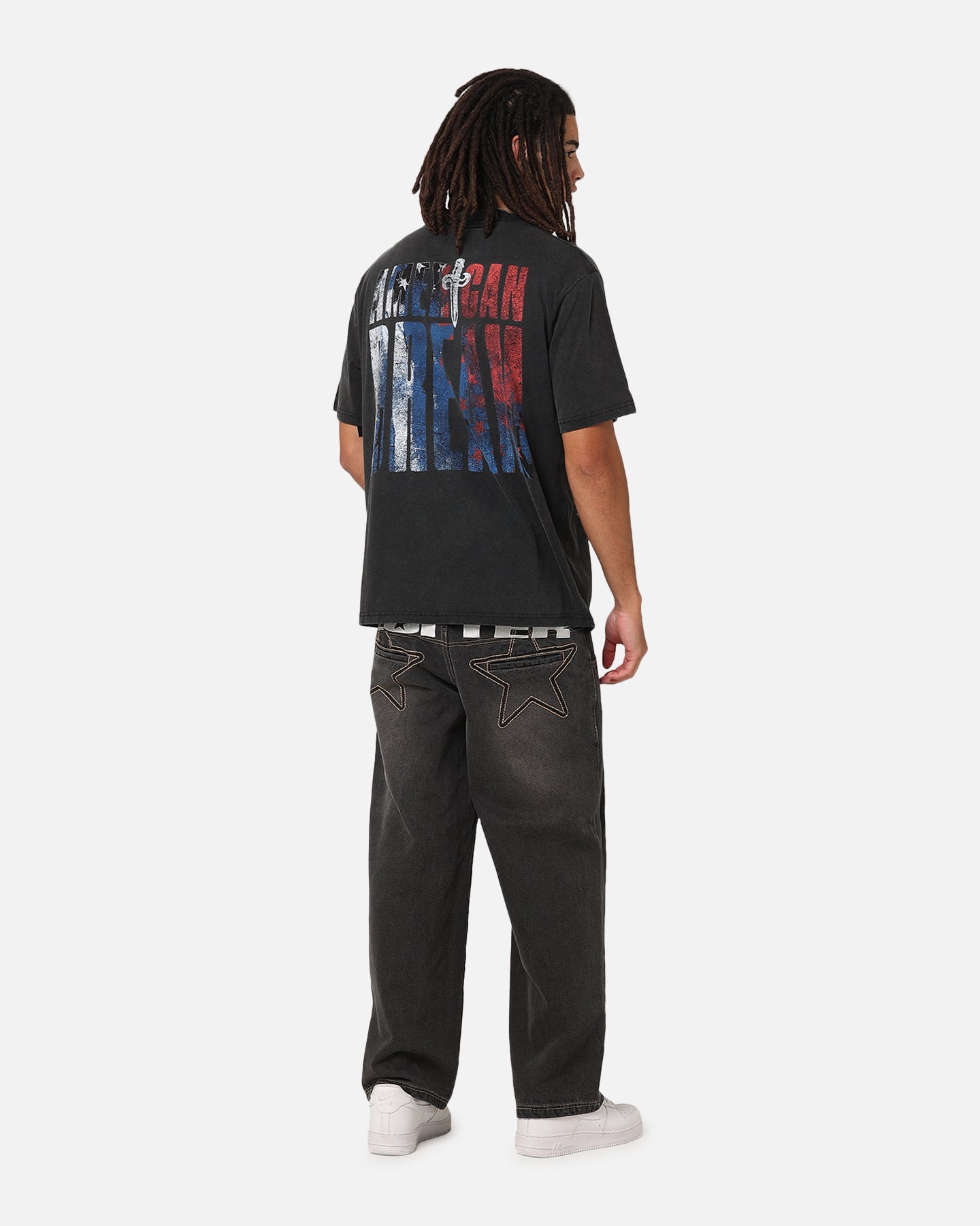 21 Savage Dream T-Shirt - Washed Black Vintage Rap Tee for Men | Hip Hop Streetwear & Concert Outfit