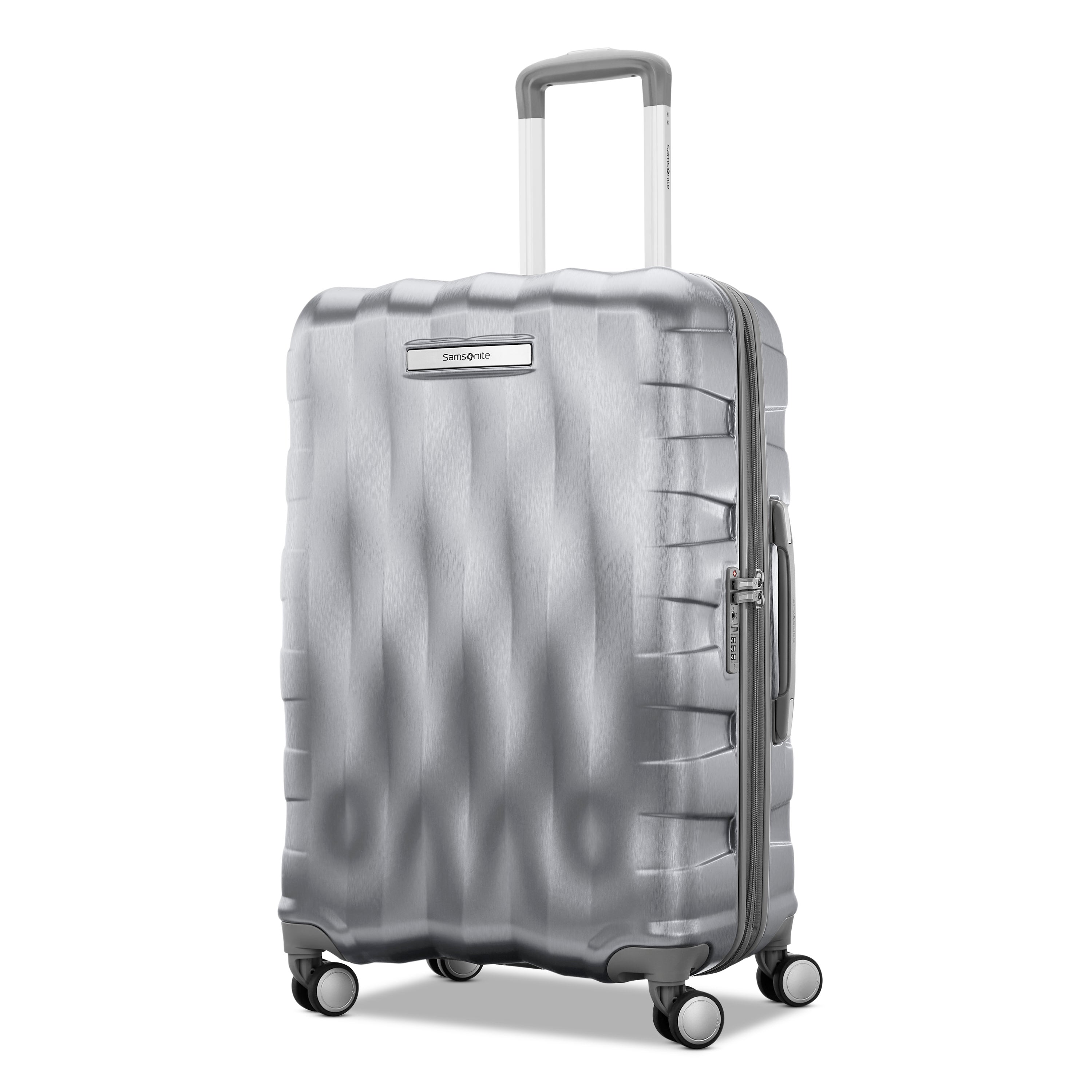 Samsonite Ziplite 6 Spinner Medium Expandable Suitcase - Lightweight Carry-On Luggage for Business Travel & Vacation | Perfect for Airplane Overhead Bin Storage