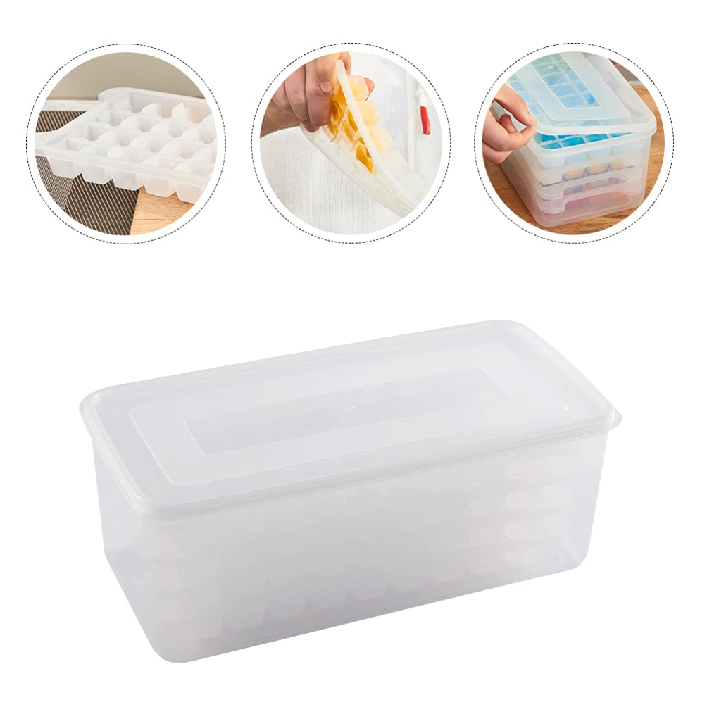 Premium Silicone Ice Cube Tray Set - Flexible Sphere Ice Molds for Freezer, Cocktails, Baby Food & Chocolate Making - BPA-Free Kitchen Accessory (White)