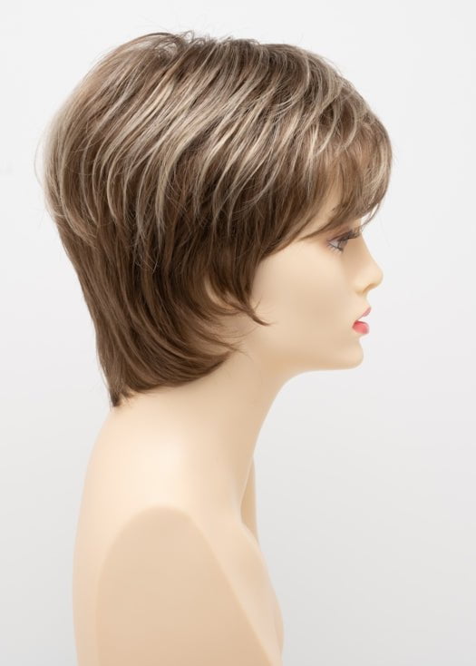 Elle Synthetic Wig with Basic Cap - Natural Look & Comfortable Fit for Daily Wear, Cosplay, and Costume Parties