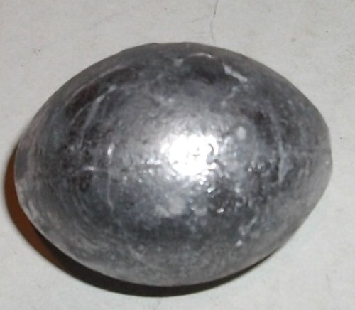 3/8oz Egg Sinkers Fishing Weights - 25 Pack for Freshwater & Saltwater Fishing - Perfect for Bass, Trout, and Catfish