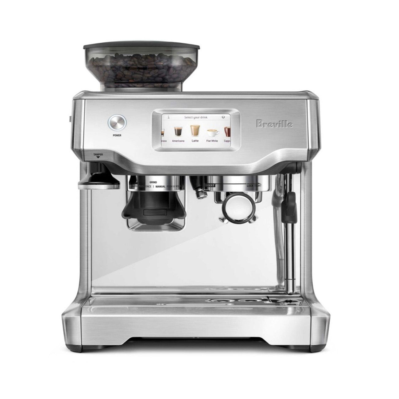 Breville Barista Touch Espresso Machine - Automatic Milk Frother & Built-in Grinder - Perfect for Home Baristas & Coffee Lovers (Ideal for Kitchen, Office, or Coffee Shop Use)