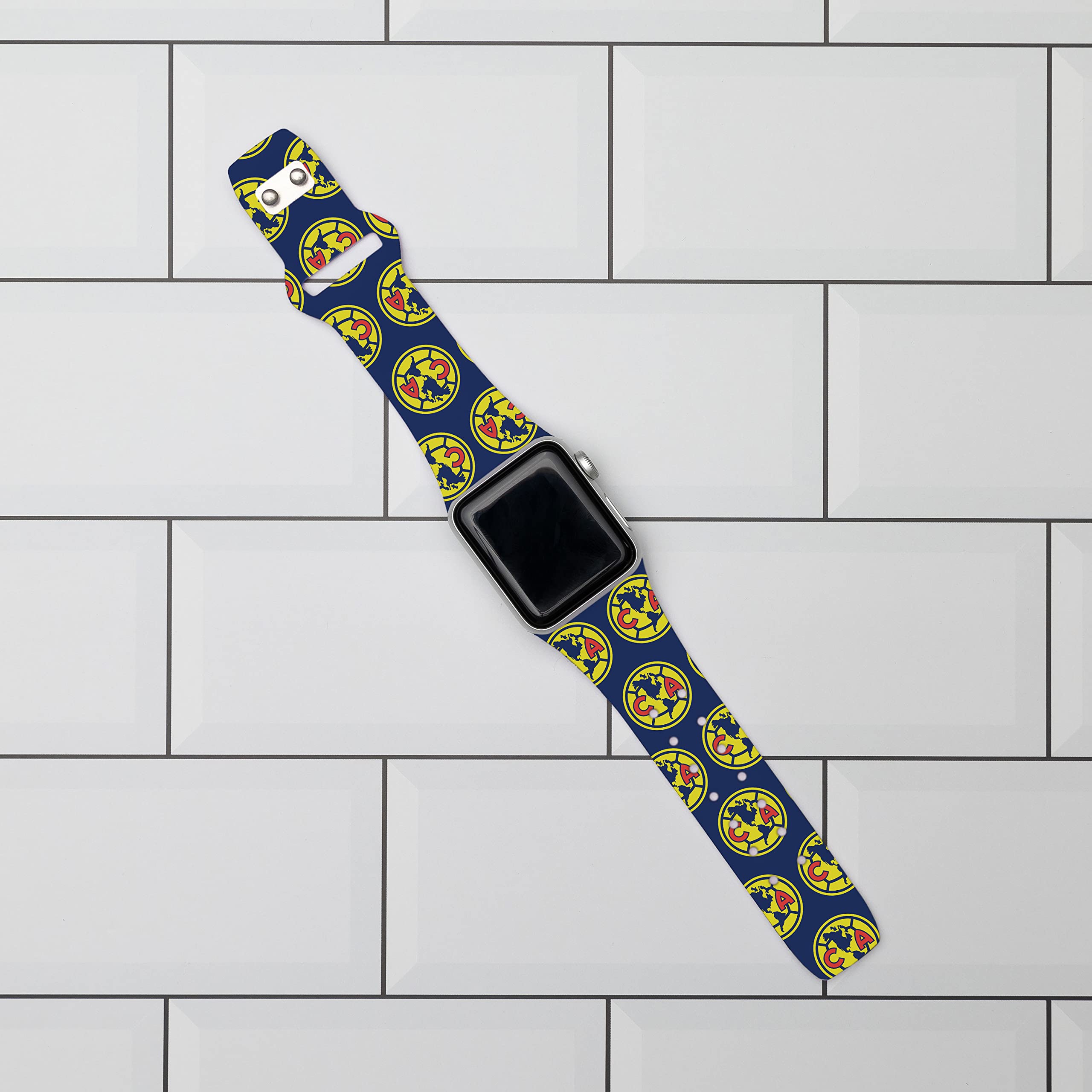 Affinity Bands Club America HD Watch Band Compatible with Apple Watch Series 1-9 & SE - Premium Durable Sport Strap for Workout, Running & Daily Use