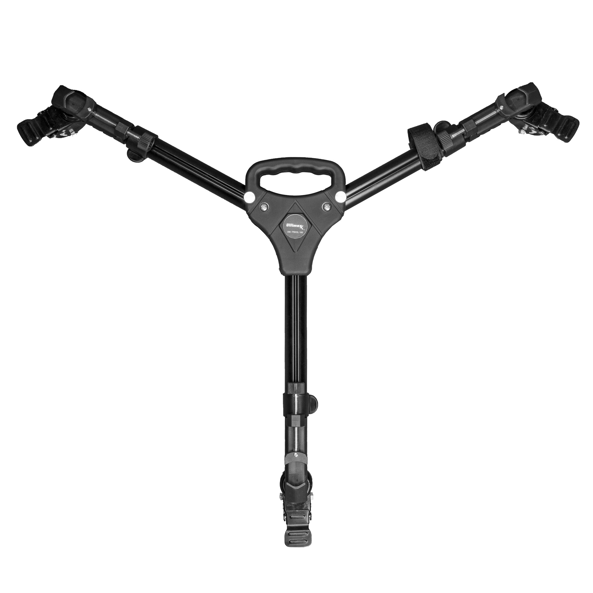 Ultimaxx 72 Inch Professional Heavy Duty Aluminum Video Tripod with Dolly, Panoramic Head & Carrying Bag - 8KG Load Capacity for DSLR Cameras, Perfect for Film Making, Photography & Live Streaming