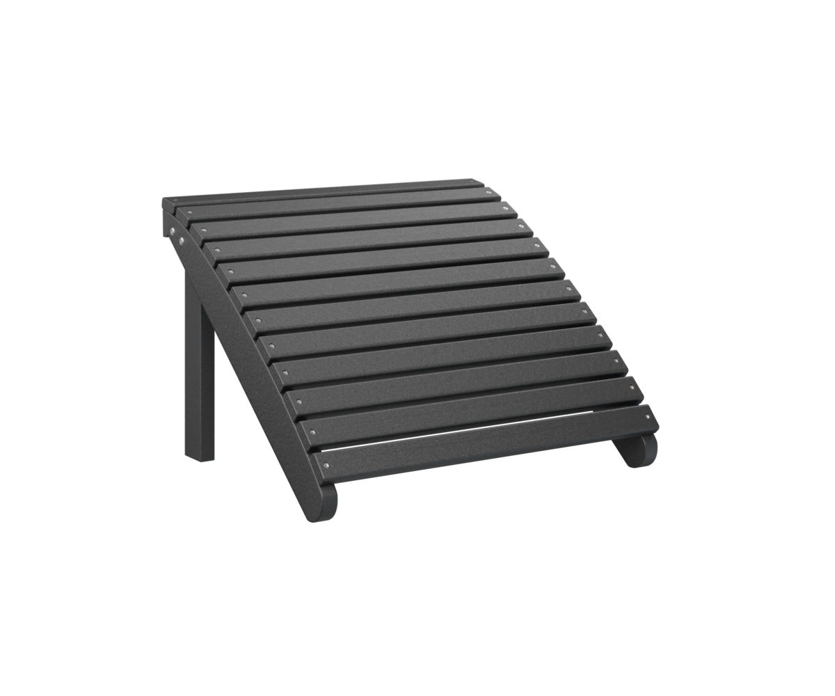 Berlin Gardens Adirondack Footstool - Outdoor Patio Furniture, Durable Weather-Resistant Wooden Ottoman for Deck, Garden & Poolside Relaxation