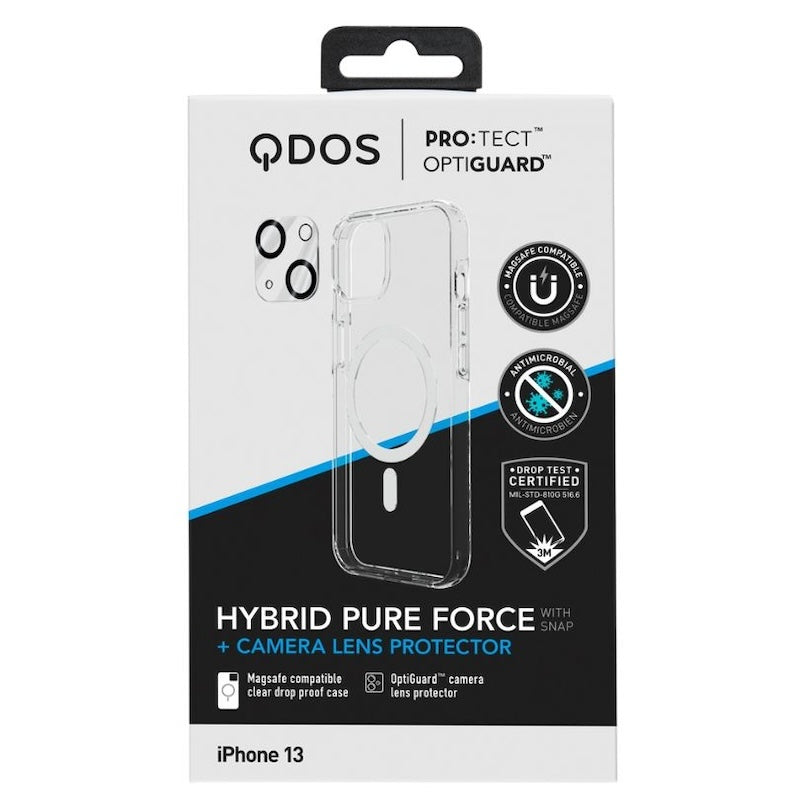 QDOS iPhone 13 Screen Protector Kit - 3-Pack HD Clear Tempered Glass with Easy Installation Tools | Perfect for Everyday Use, Travel & Office Protection