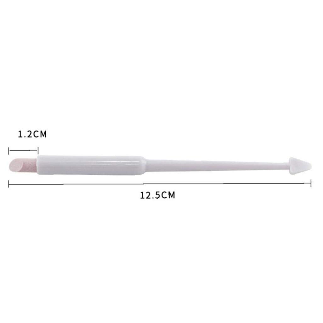 Bongles Nail Cuticle Pusher - Professional Nail Cleaner Tool with Plastic Handle for Manicure & Pedicure - Perfect for Home Nail Care, Salon Use & DIY Nail Art (Men & Women)