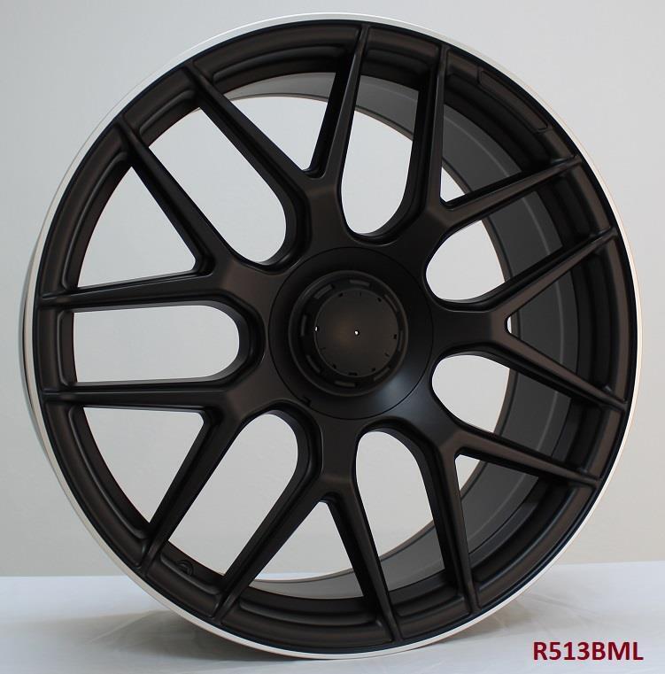 19-Inch Alloy Wheels for Mercedes C300 Luxury Sedan (2015-2023) - 19x8.5/9.5 5x112 Bolt Pattern - Premium Replacement Rims for Enhanced Style & Performance - Perfect for City Driving & Luxury Upgrades