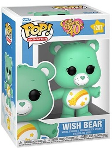 Care Bears 40th Anniversary Wish Bear #1207 - Limited Edition Collectible Plush Toy for Kids & Adults - Perfect Gift for Birthday, Christmas & Special Occasions