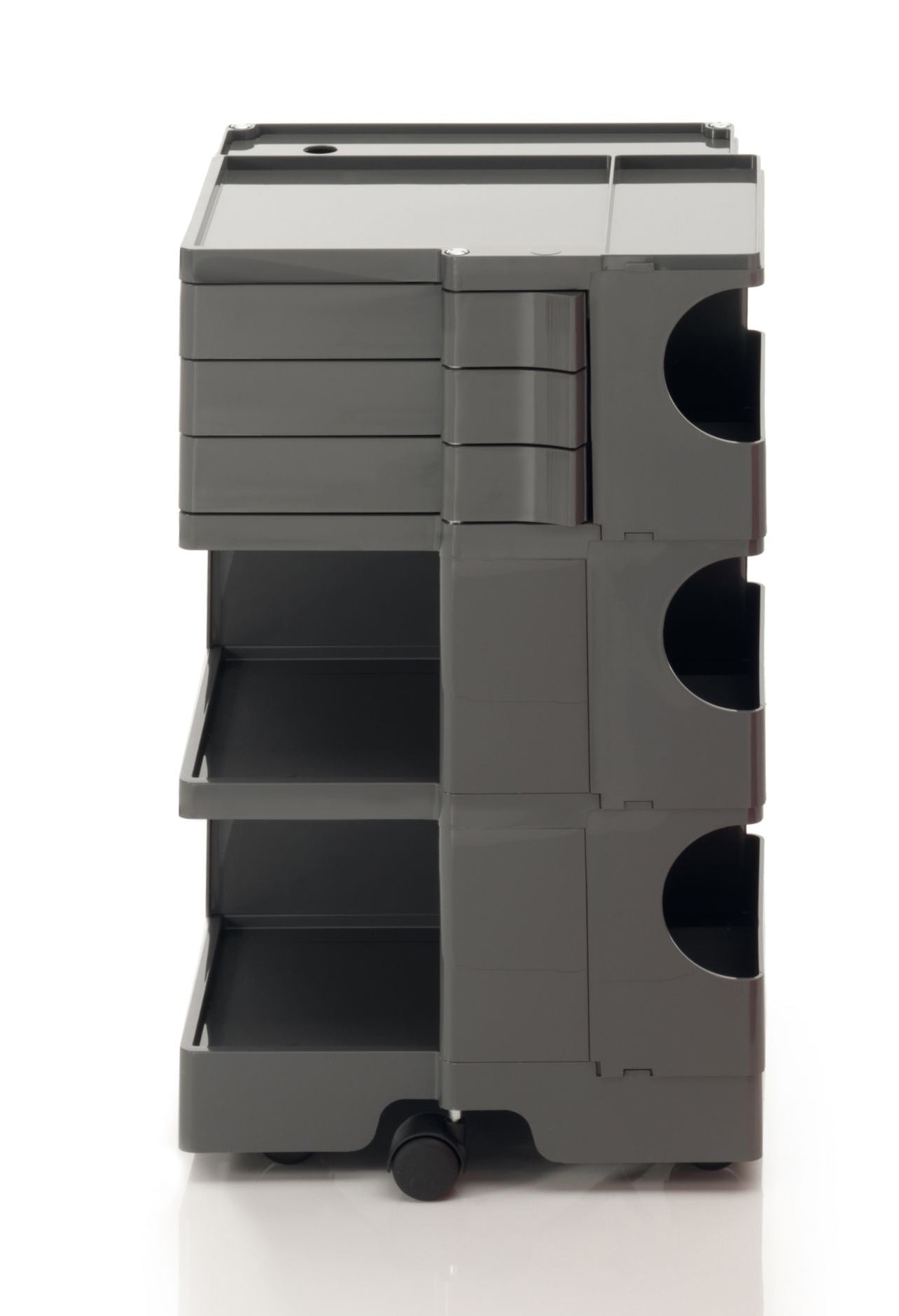 B Line B33 Medium Boby Trolley Storage Unit with 3 Drawers - Mobile Organizer for Office, Craft Room, or Classroom Supplies