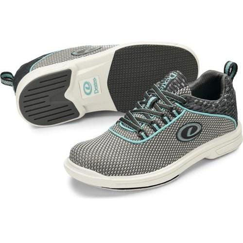 Dexter Women's Robin Grey/Blue Right Hand Bowling Shoes - Comfortable & Durable for League Play & Casual Bowling
