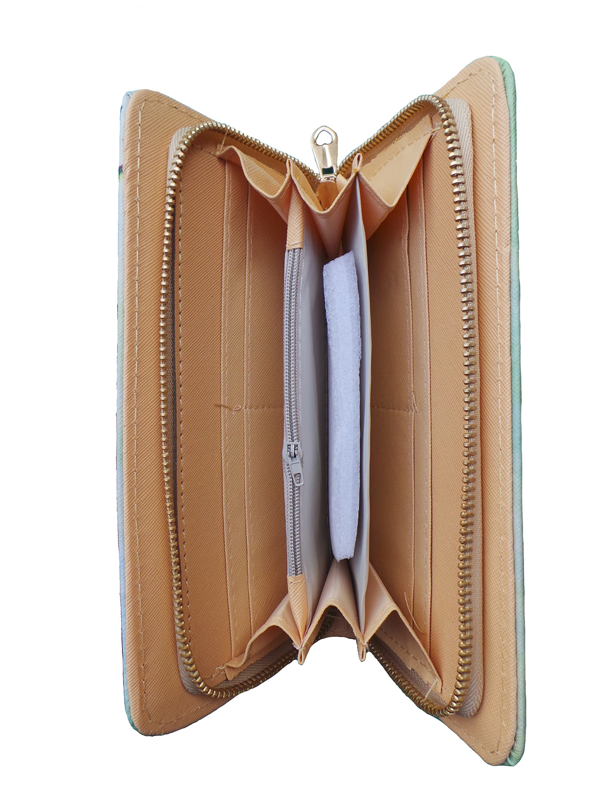 La Loteria Wallets - Premium RFID Blocking Bifold Wallet for Driver's License, Credit Cards, Cash & Coins | Durable Mexican-Themed Gift Card Holder (La Chalupa Design) - Perfect for Everyday Use, Travel & Gifting