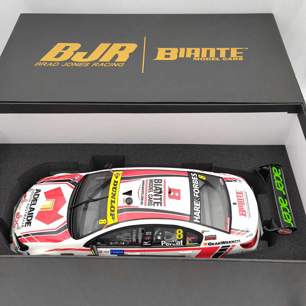 1/12 Scale Holden VF Commodore 2017 Tyrepower Tasmania SuperSprint #8 Resin Model Car - Collectible Diecast Toy Gift for Car Enthusiasts, Perfect for Display, Racing Fans, and Holiday Presents