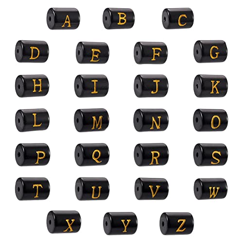 Balck with Gold Letter
