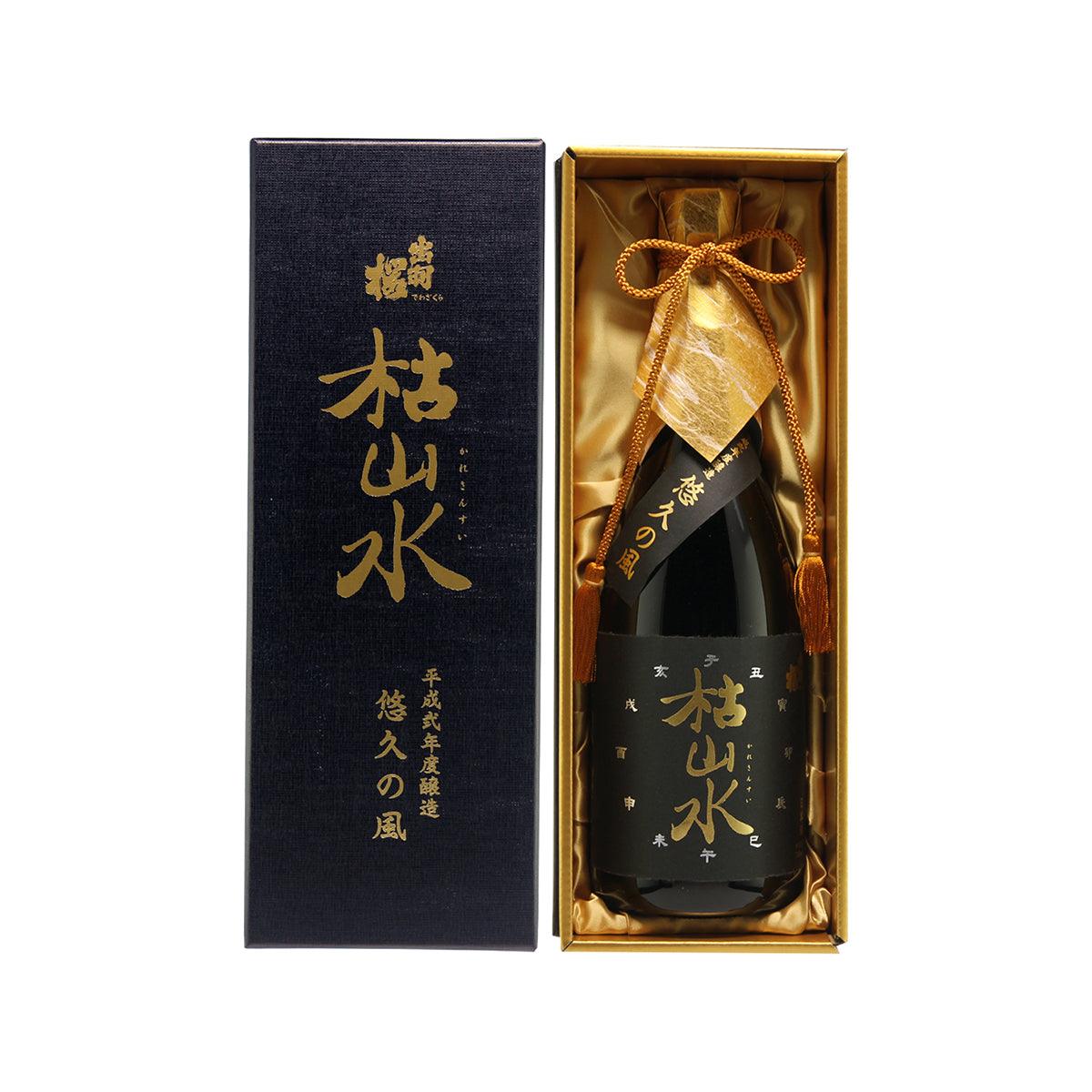 DEWAZAKURA Karesansui Koshu Vintage 1990 Japanese Sake (720mL) - Premium Aged Sake for Special Occasions & Gift Giving