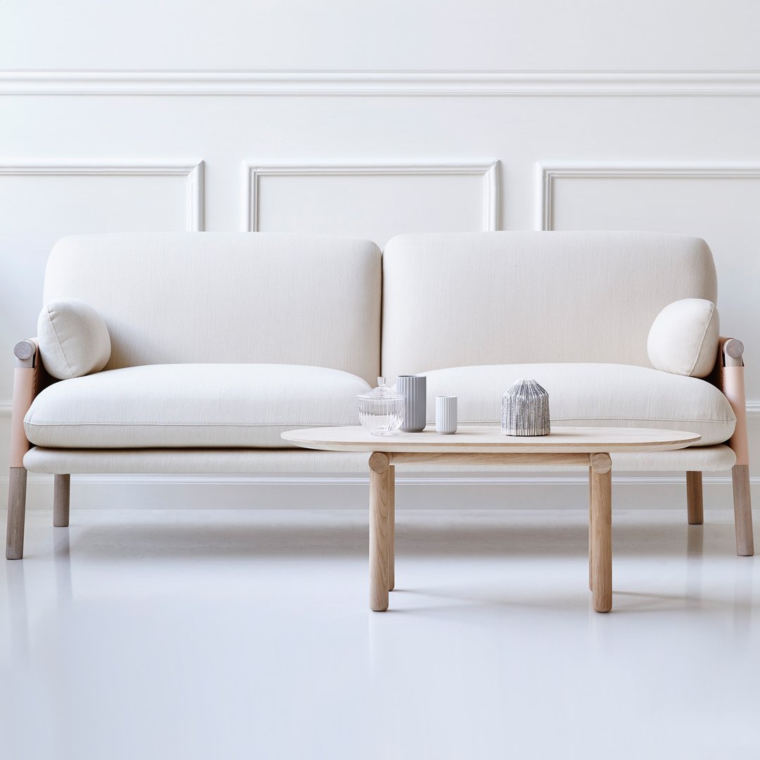 Erik Jorgensen Savannah Sofa - 2 Seater Modern Lounge Chair for Living Room | Comfortable Small Space Furniture for Apartments & Home Decor