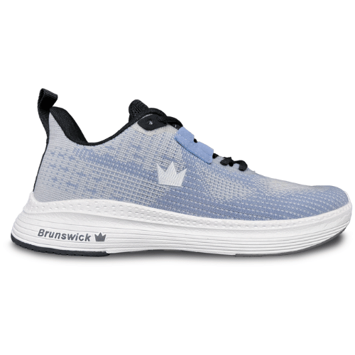 Brunswick Move Women's Periwinkle Bowling Shoes - Lightweight & Comfortable for League Play & Casual Bowling - Perfect for Bowling Alleys & Tournaments