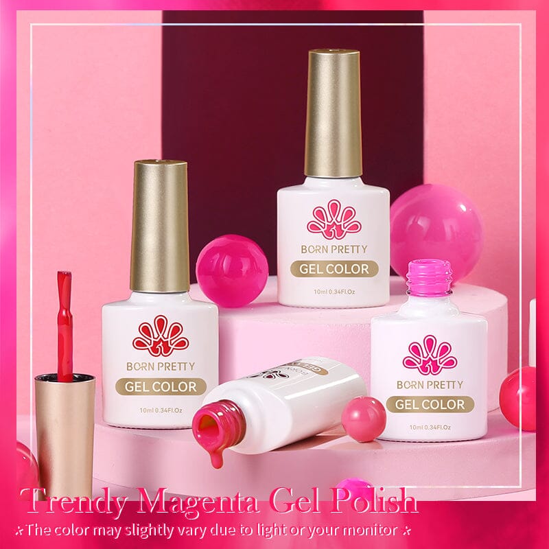 Silky White Series Red Gel Nail Polish 10ml - Long Lasting & High Gloss for Professional & DIY Manicures - Perfect for Parties, Weddings & Special Occasions