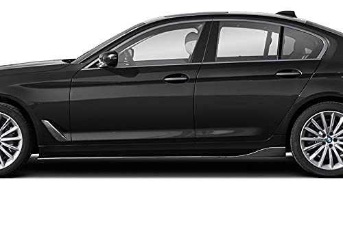 Q1-TECH 9-Piece Front Bumper Lip & Side Skirt Extensions Diffuser Kit for 2015-2018 Lexus RC300/RC350 - ABS Black Painted Front Lip Spoiler & Chin Splitter - Perfect for Car Enthusiasts & Street Racing Upgrades