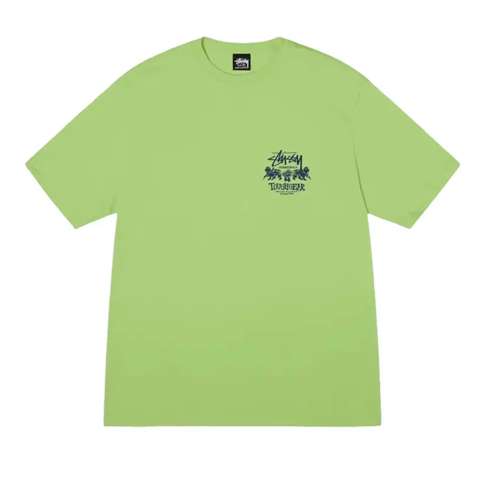 Stussy Tough Gear International Tee - Premium Cotton Streetwear T-Shirt for Men | Casual Wear, Skate Style & Urban Fashion