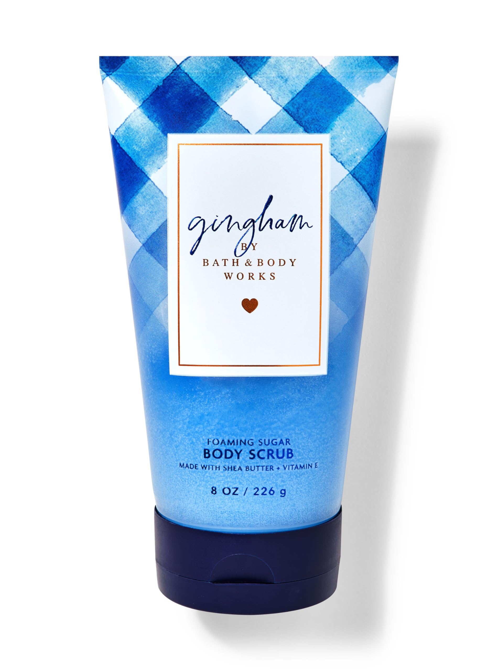 Bath & Body Works Gingham Foaming Sugar Body Scrub 226g - Exfoliating & Moisturizing for Smooth Skin - Perfect for Shower & Spa Day