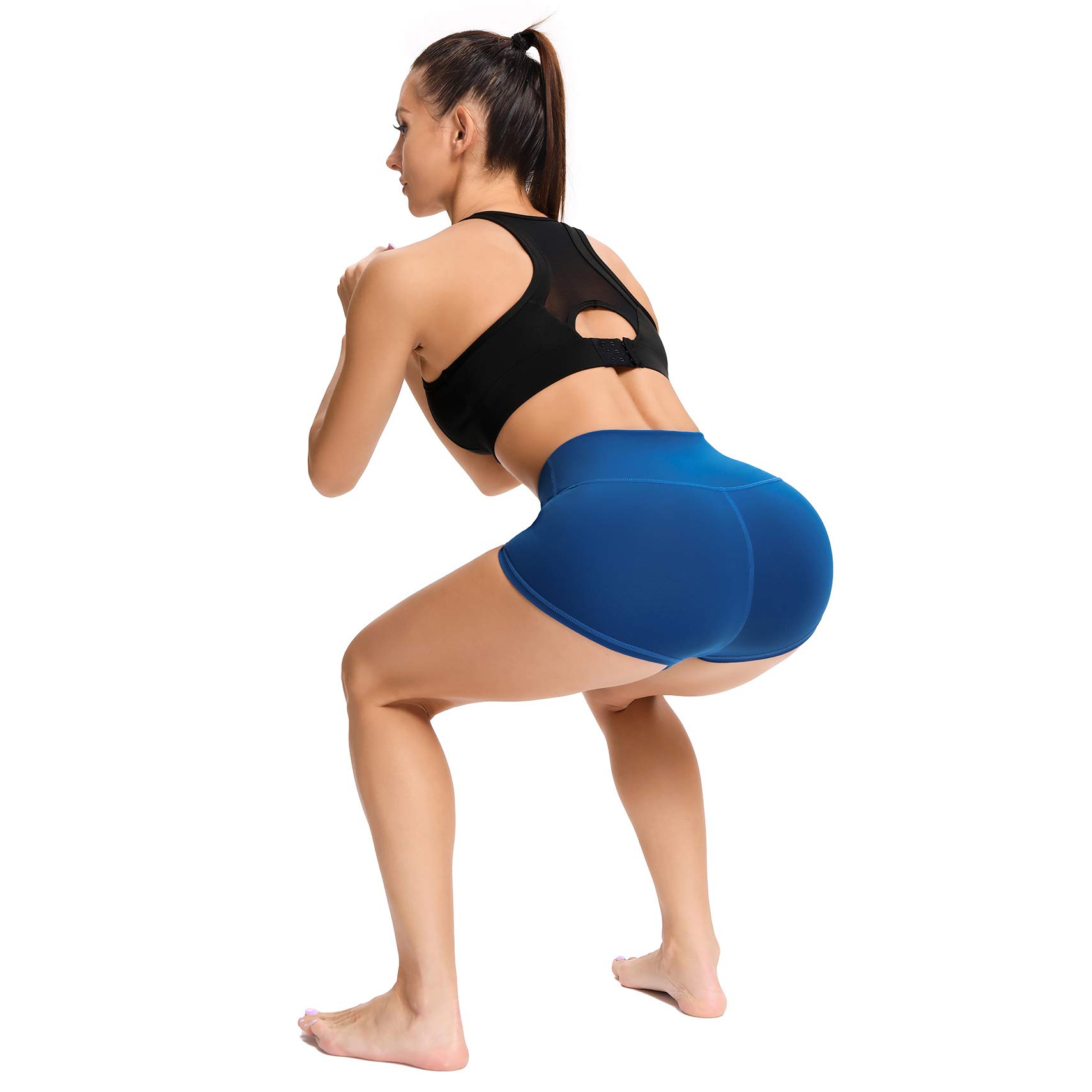 LXNMGO High Waist Yoga Shorts for Women - 2