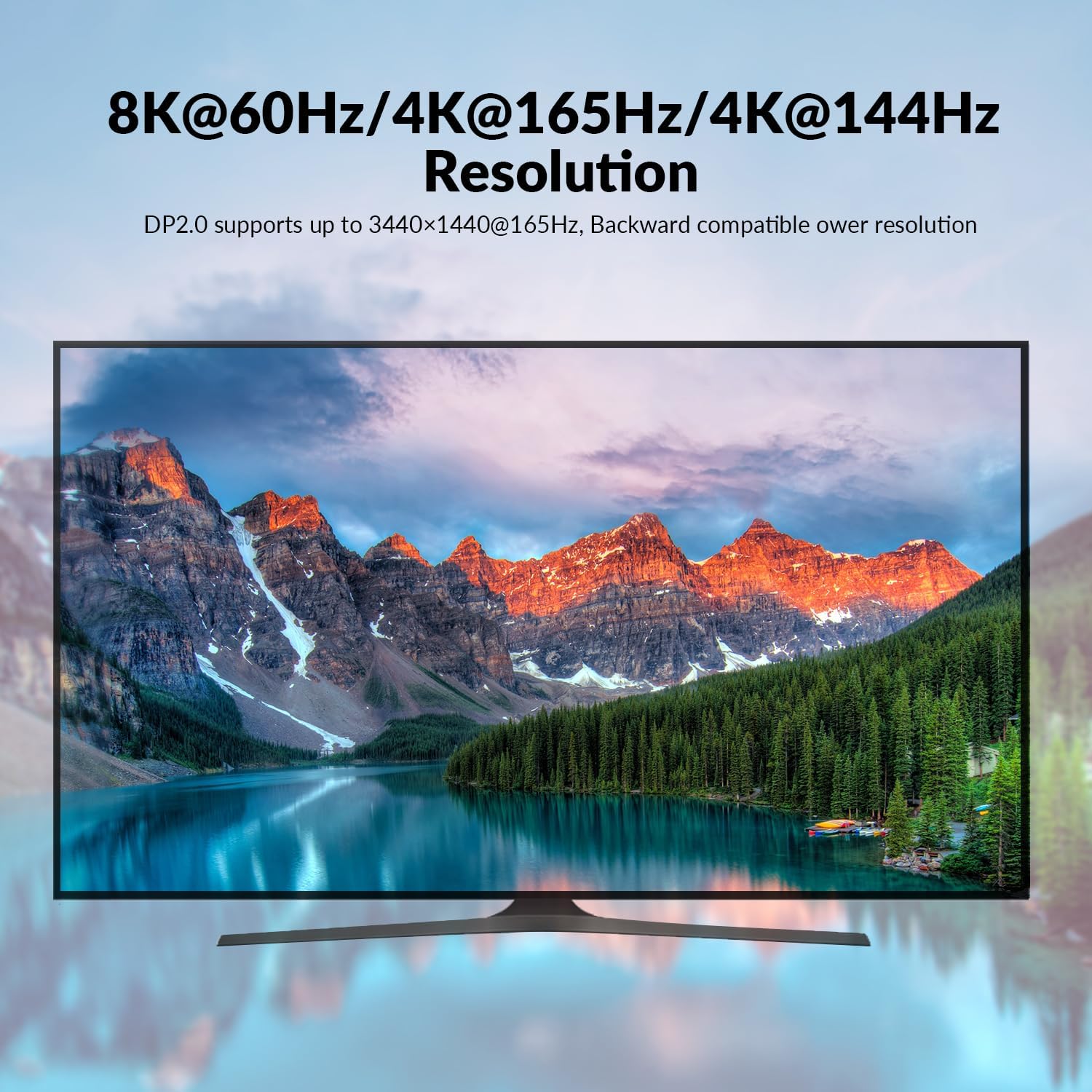 AV Access 2-Port DisplayPort KVM Switch for 2 Computers & 2 Monitors - 8K@60Hz 4K@165Hz/144Hz DP KVM with USB 3.0 Hubs, Audio Out & IR Remote - Includes All Cables - Perfect for Gaming, Office & Multi-Task Workstations