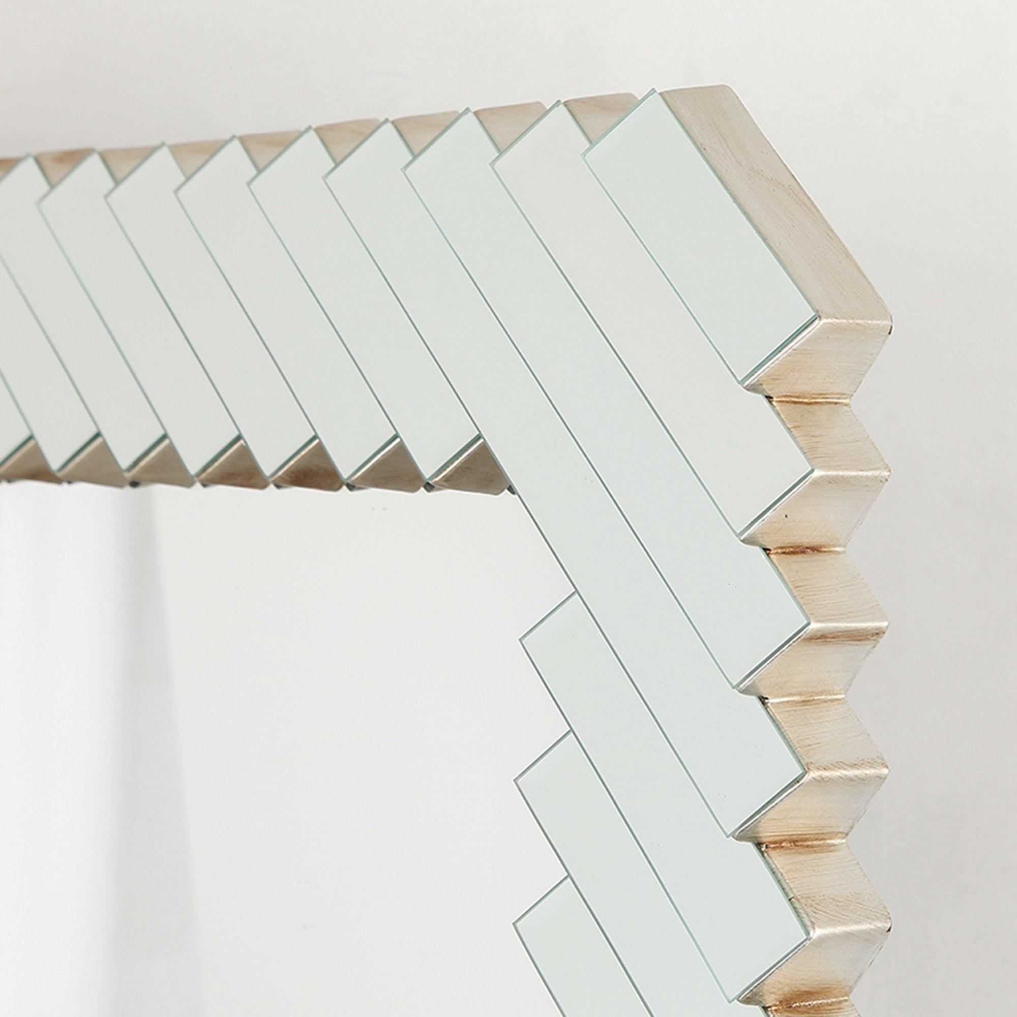 Modern Rectangle Framed Wall Mirror - Elegant Home Decor for Living Room, Bedroom & Entryway - Perfect for Adding Style and Space to Any Room