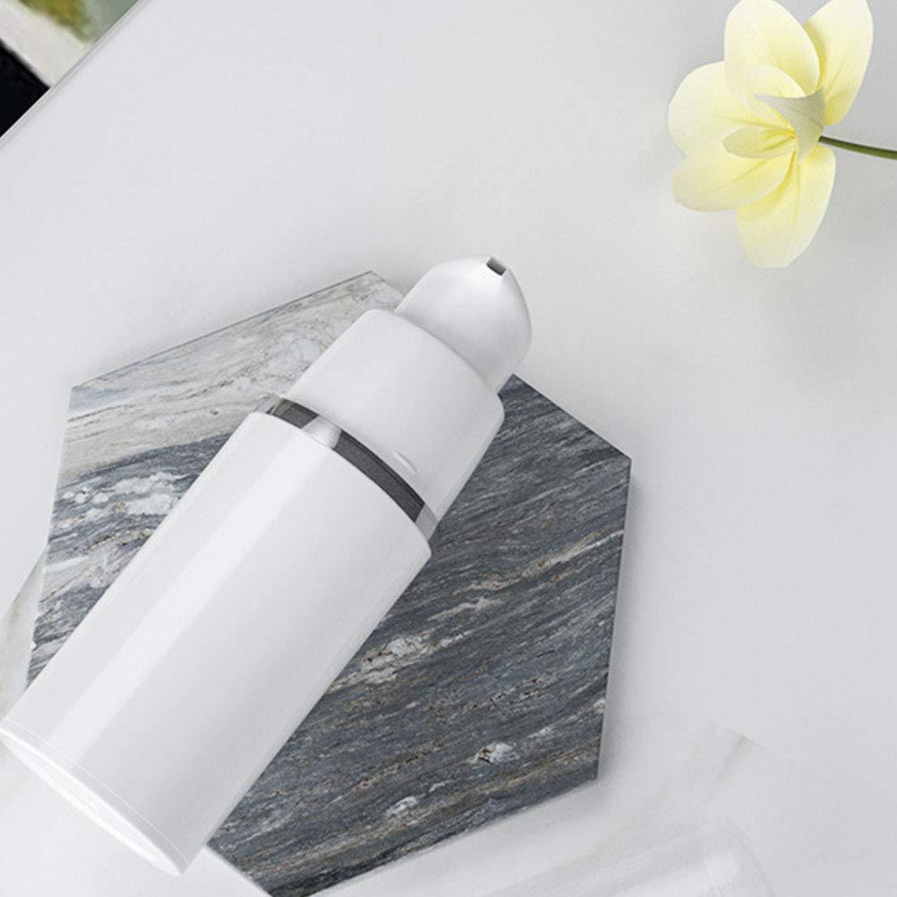 3pcs Vacuum Pump Bottle for Lotion - White Dispenser for Skincare & Travel