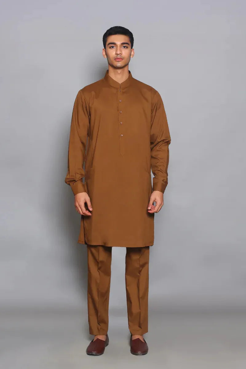 Premium Slim Fit Poly Viscose Suit for Men by Amir Adnan - Perfect for Business Meetings, Weddings & Formal Occasions