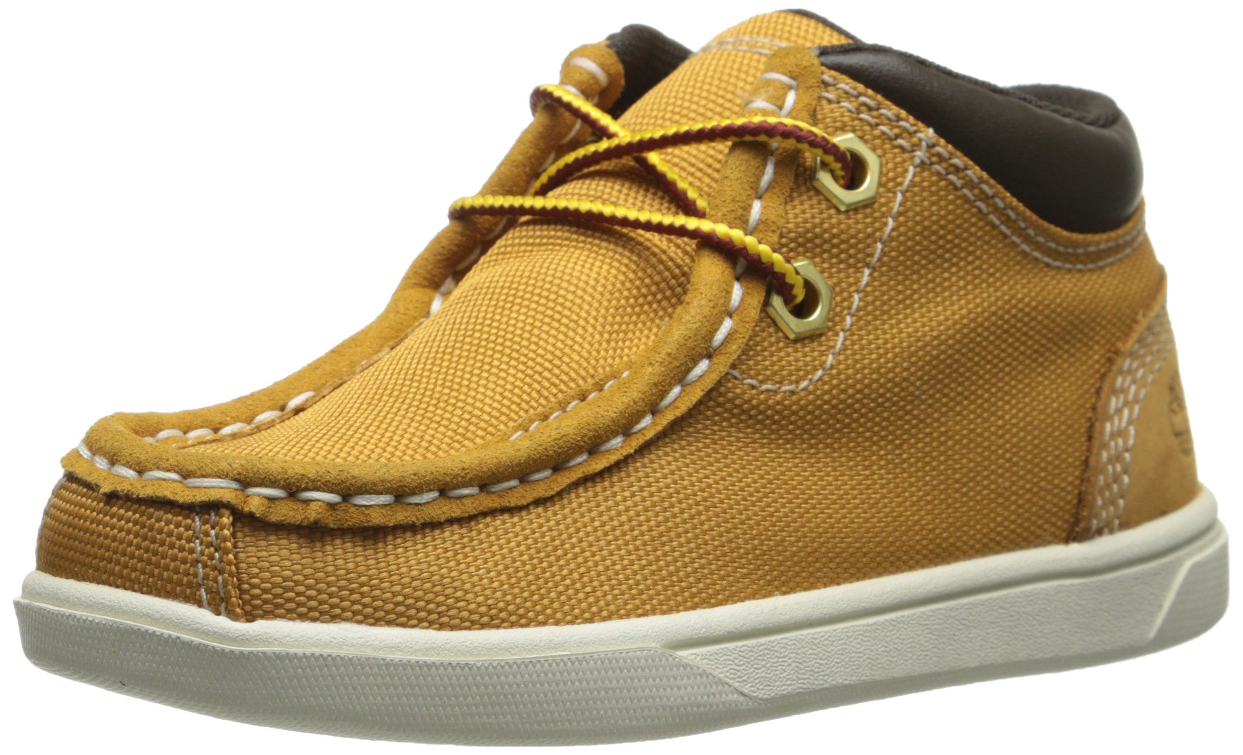 Timberland Groveton MTCT Flat Chukka Boots for Toddler & Little Kids - Comfortable & Durable Leather Shoes for Outdoor Play, School & Everyday Wear